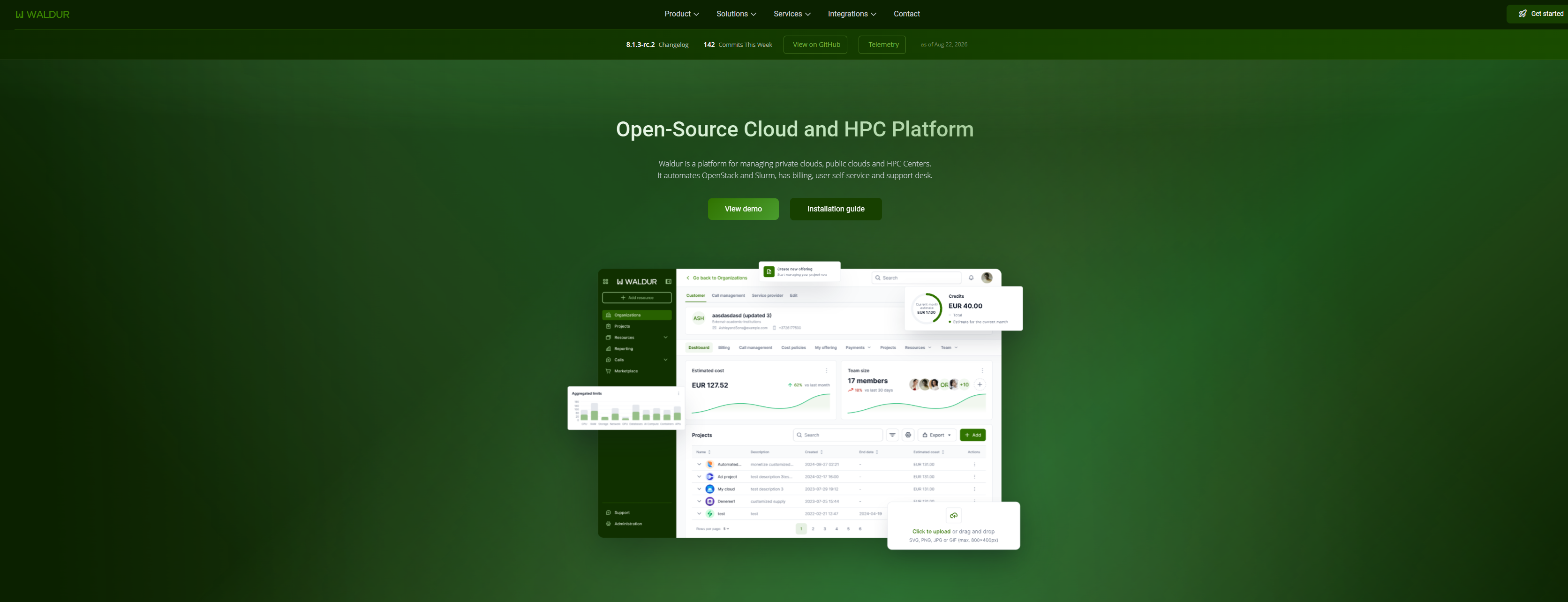Automated testing for Waldur using Cypress — ensuring optimal performance